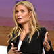 Paltrow probably explaining how technology is cyclical onstage at a recent lifestyle conference in L.A. (Photo by Mike Windle/Getty Images for Airbnb)